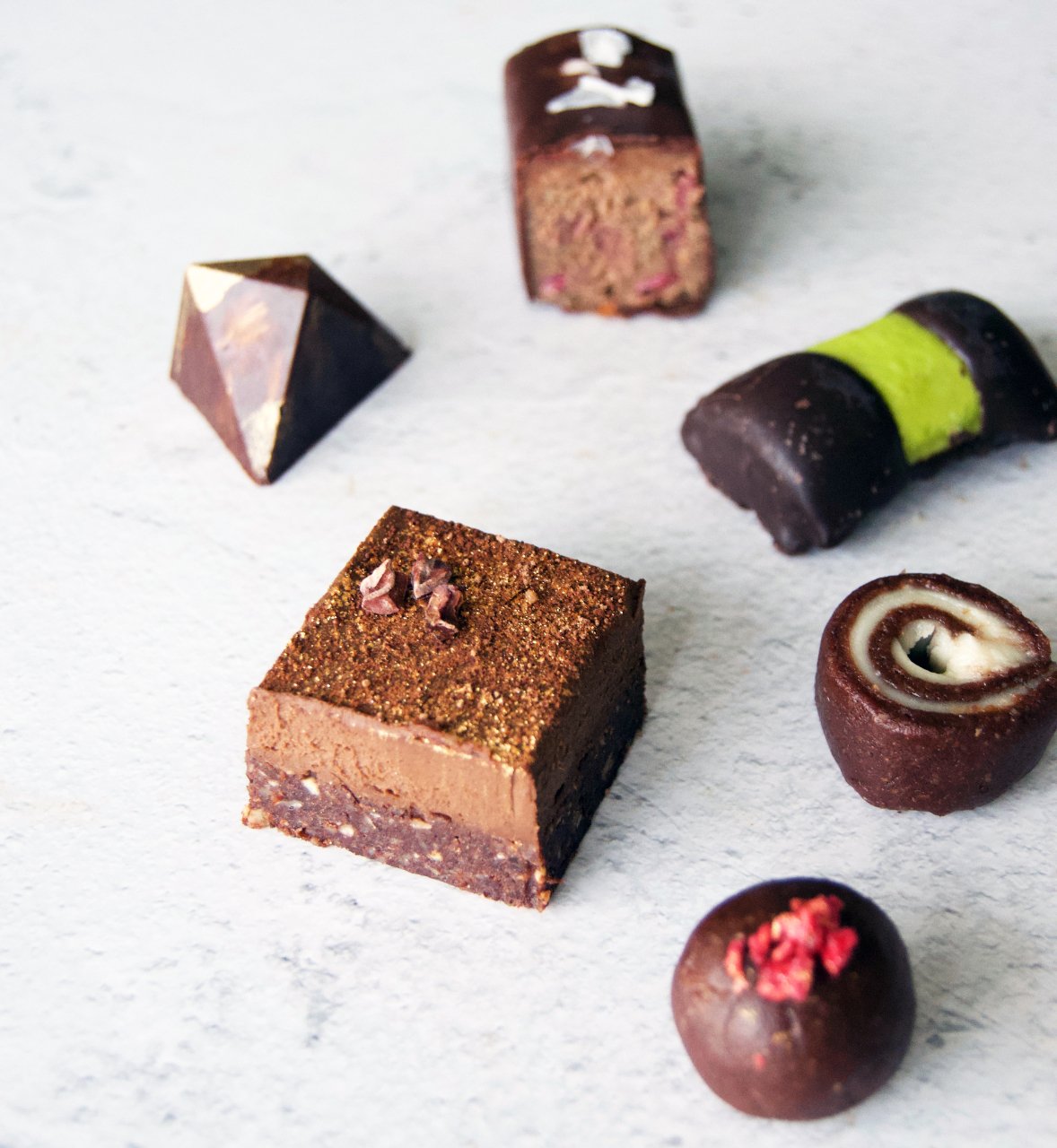 Food image - sweets mini swiss roll